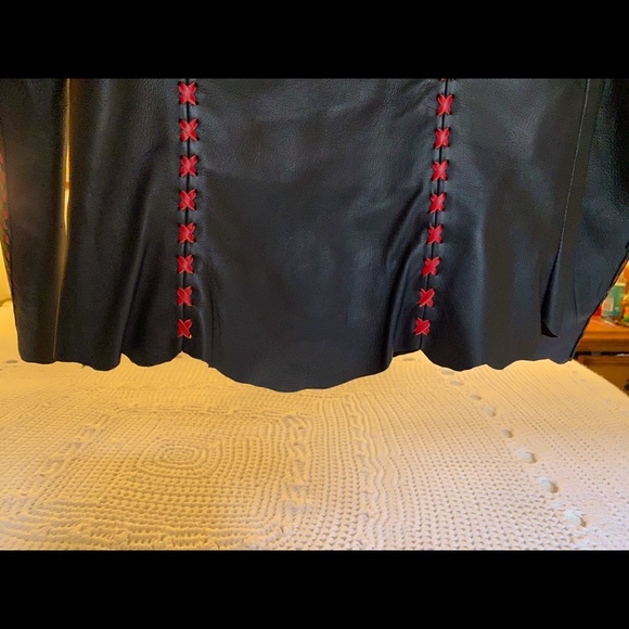“Tribe”soft real leather unique jacket 😁 - Picture 11 of 11